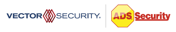 Vector Security & ADS Security cobranded logo
